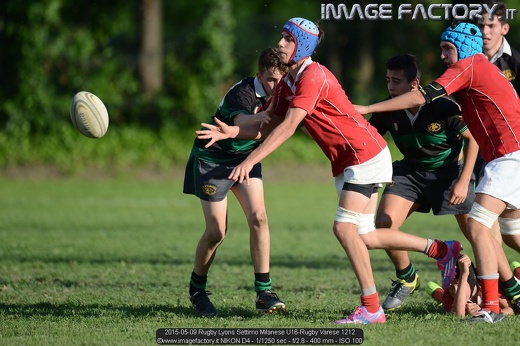 2015-05-09 Rugby Lyons Settimo Milanese U16-Rugby Varese 1212